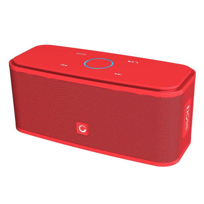 DOSS SoundBox Touch Control Bluetooth Speaker 2*6W Portable Wireless Speakers Stereo Sound Box with Bass and Built-in Mic - EX-STOCK CANADA