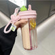 Double Drink Sub-bin Tumbler Creative Straw Cup - EX-STOCK CANADA