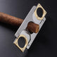 Double edged Stainless Steel Cigar Blade Cutter - EX-STOCK CANADA