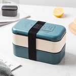 Double-layer Lunch Box Lunch Box Plastic Large Capacity Microwave Lunch Box - EX-STOCK CANADA