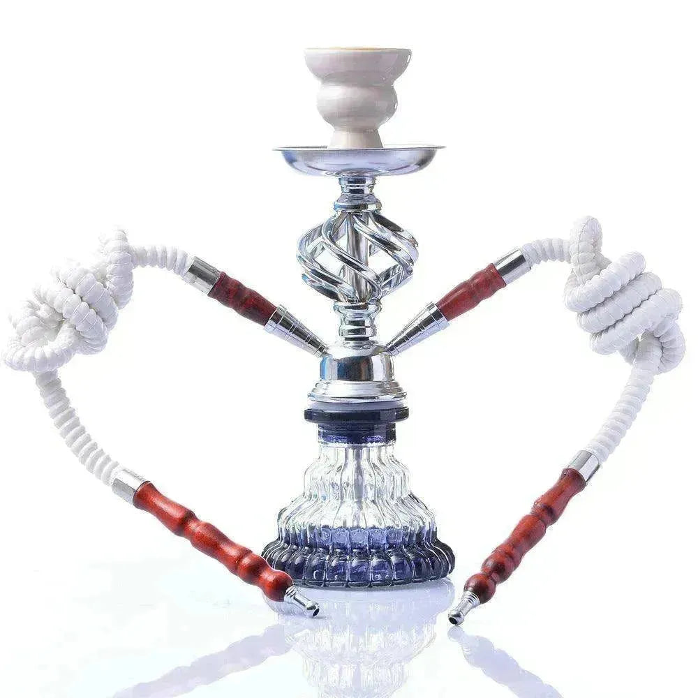 Double pipe Stainless steel Arabian hookah - EX-STOCK CANADA