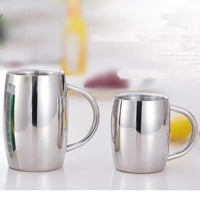 Double Wall Stainless Steel Tumbler Mug Insulated Coffee Mug - EX-STOCK CANADA