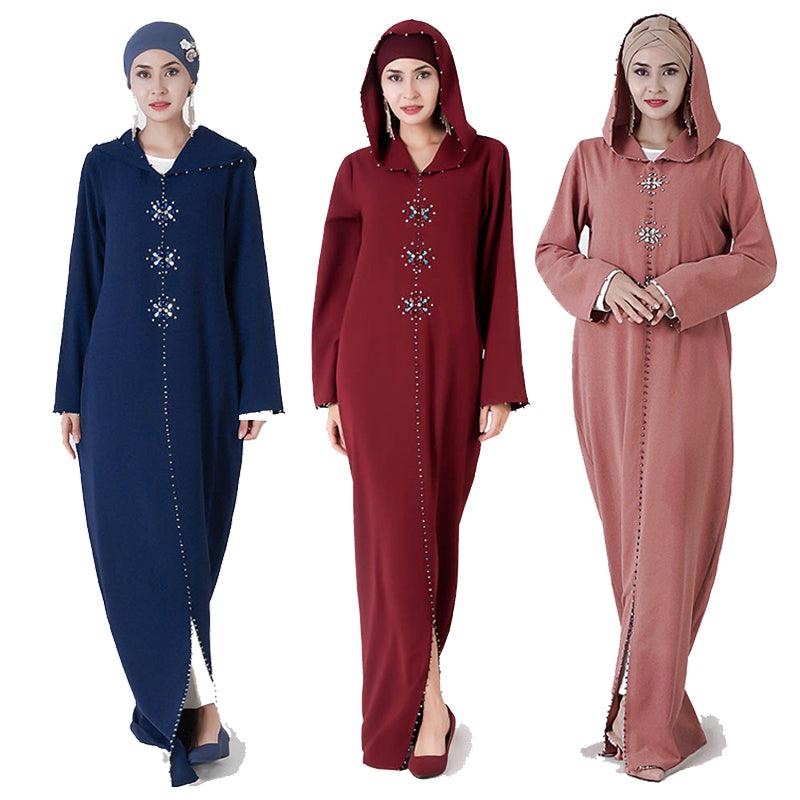 Dubai Turkish Arab hijab dress - EX-STOCK CANADA