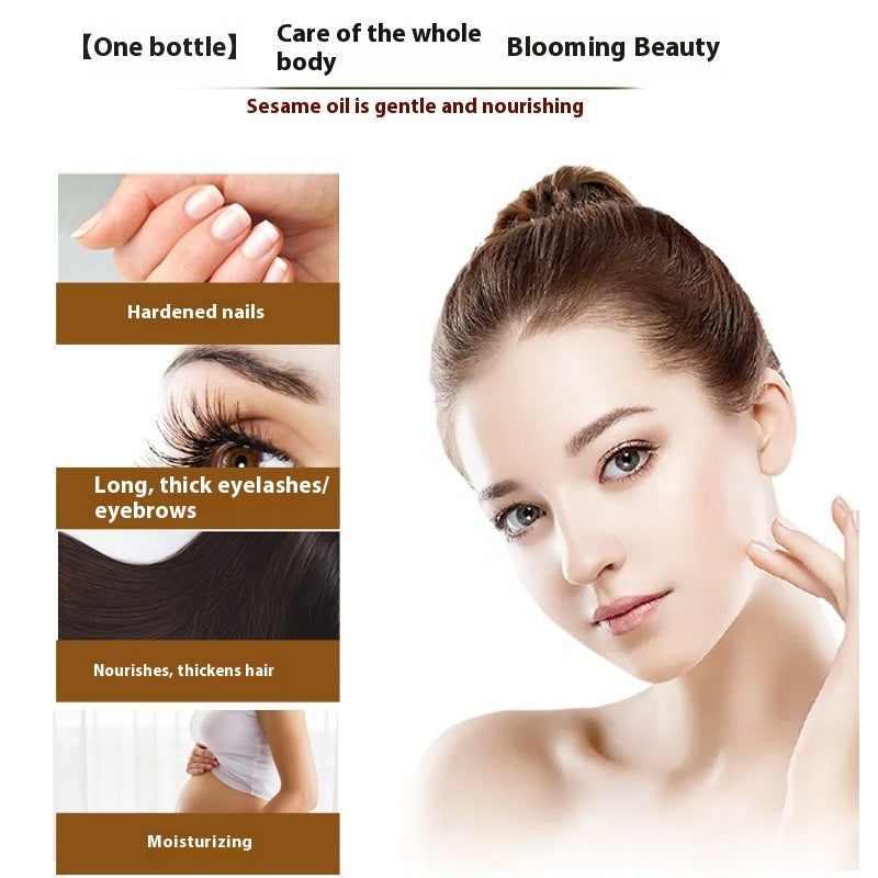 Bio -Rizinusöl für Haarbehandlung, Reparatur und Nähren des Haarfollikels, verhindern Sie Haarausfall verhindern