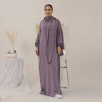 New Muslim Middle East Dubai Turkey Abaya dress Simple Plain Abaya 2024