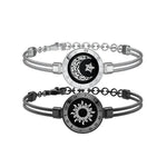 Lovers Sun-Moon Smart Sensing Couple Bracelet