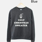 Women's Ugly Christmas Sweater Sweatshirt Bah Humbug Funny