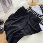 Autumn And Winter New High Waist Loose And Slimming Straight Casual Trousers