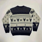 Pullover Crewneck Jacquard Christmas Sweater