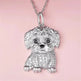 Eco-friendly Zinc Alloy Die Casting Puppy Pendant Necklace - EX-STOCK CANADA