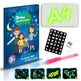 Educational Toy Drawing Pad 3D Magic 8 Light Effects Puzzle Board Sketchpad - EX-STOCK CANADA