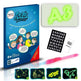 Educational Toy Drawing Pad 3D Magic 8 Light Effects Puzzle Board Sketchpad - EX-STOCK CANADA