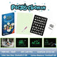 Educational Toy Drawing Pad 3D Magic 8 Light Effects Puzzle Board Sketchpad - EX-STOCK CANADA