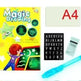 Educational Toy Drawing Pad 3D Magic 8 Light Effects Puzzle Board Sketchpad - EX-STOCK CANADA