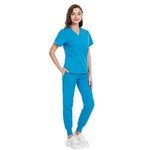 Hospital Nurses V-Neck Suit Work Uniform Workwear