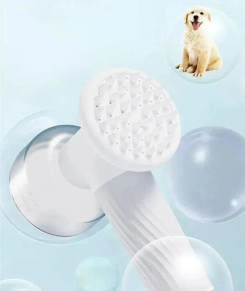 Electric Automatic Foaming Pet Bath Brush with Soap Dispenser - EX-STOCK CANADA