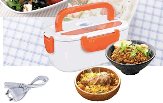 Electric lunch box food grade plastic 110v 220v plug in lunch box household appliances gift - EX-STOCK CANADA