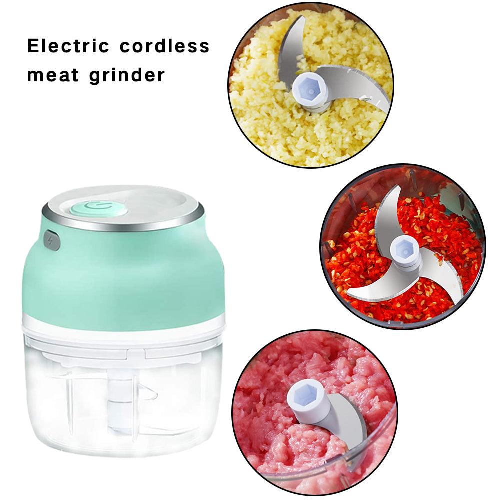 Electric Mini Garlic Masher Small Household Appliances Meat Grinder - EX-STOCK CANADA