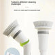 Electric Scrubber Cleaning Wall Long Hadle Elbow Telescopic Multifunction Cleaning Brush - EX-STOCK CANADA