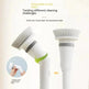 Electric Scrubber Cleaning Wall Long Hadle Elbow Telescopic Multifunction Cleaning Brush - EX-STOCK CANADA