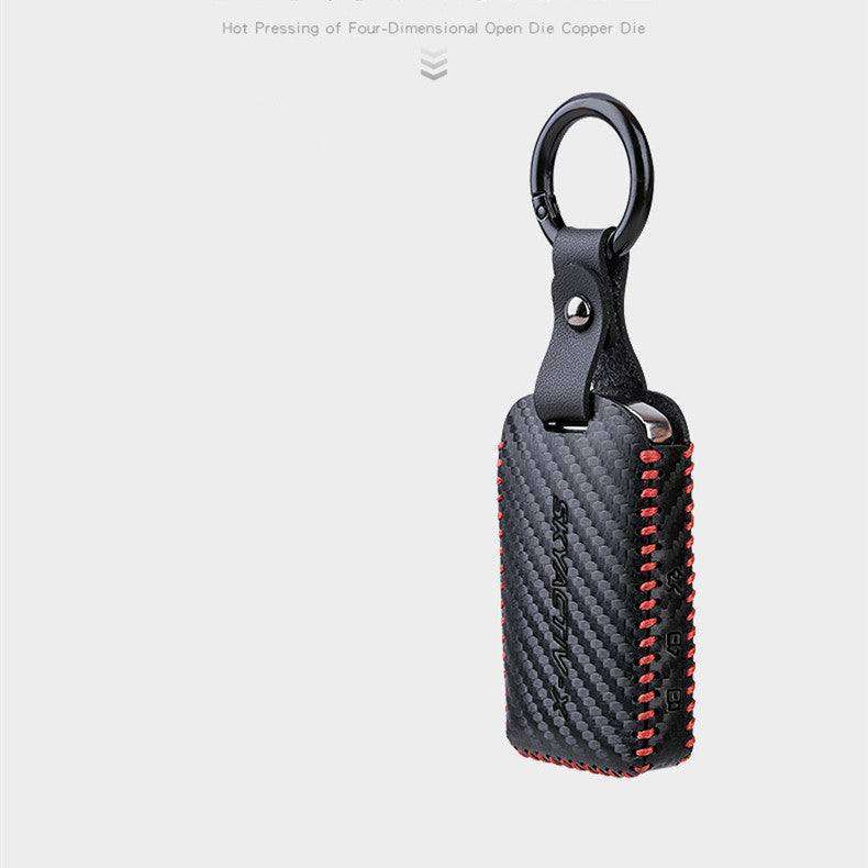 Elegant leather smart car keys chain - EX-STOCK CANADA