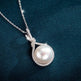 Elegant Natural Shell Pearls White Pearl Pendant Necklace - EX-STOCK CANADA