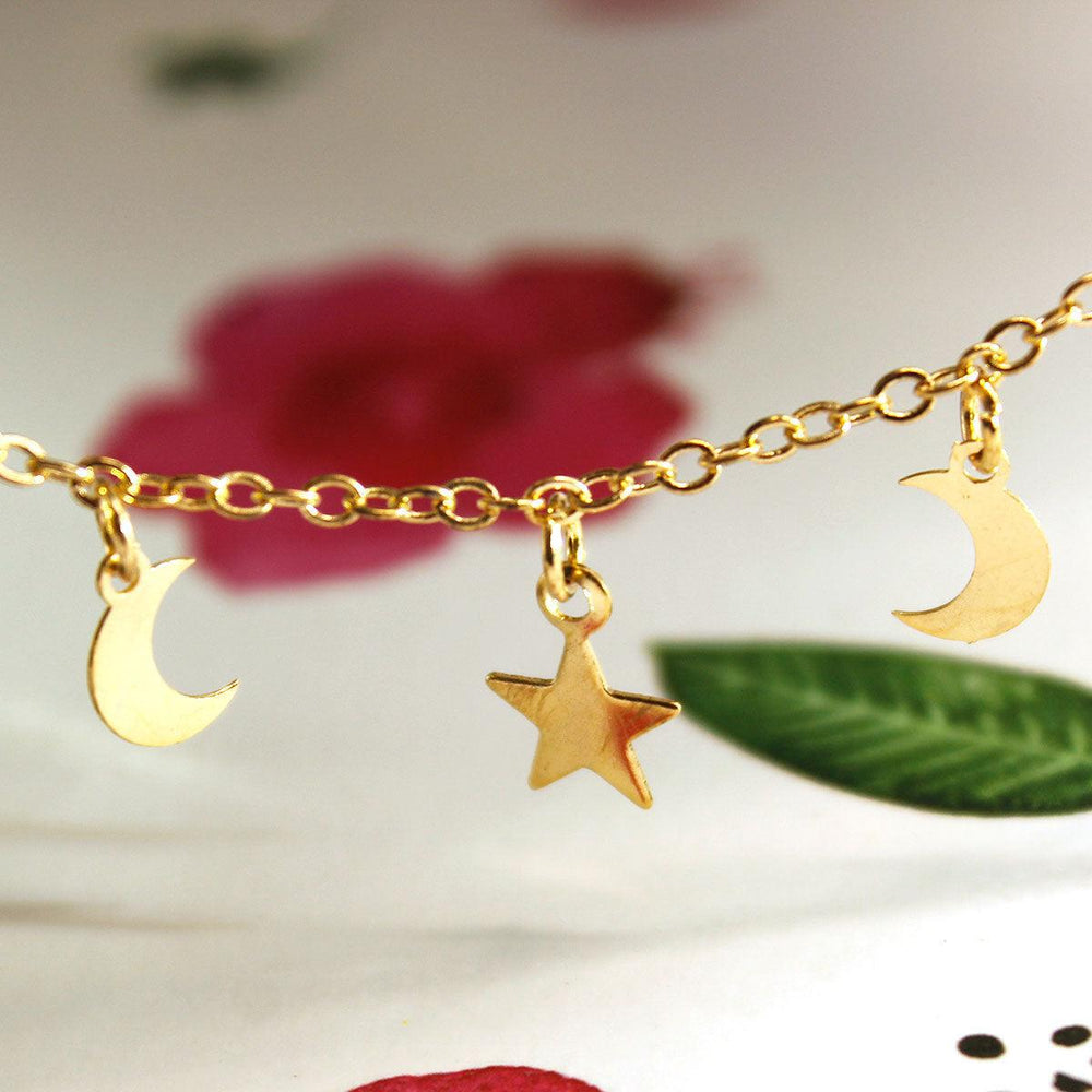 European And American Fashion Star Moon Combination Bracelet - EX-STOCK CANADA