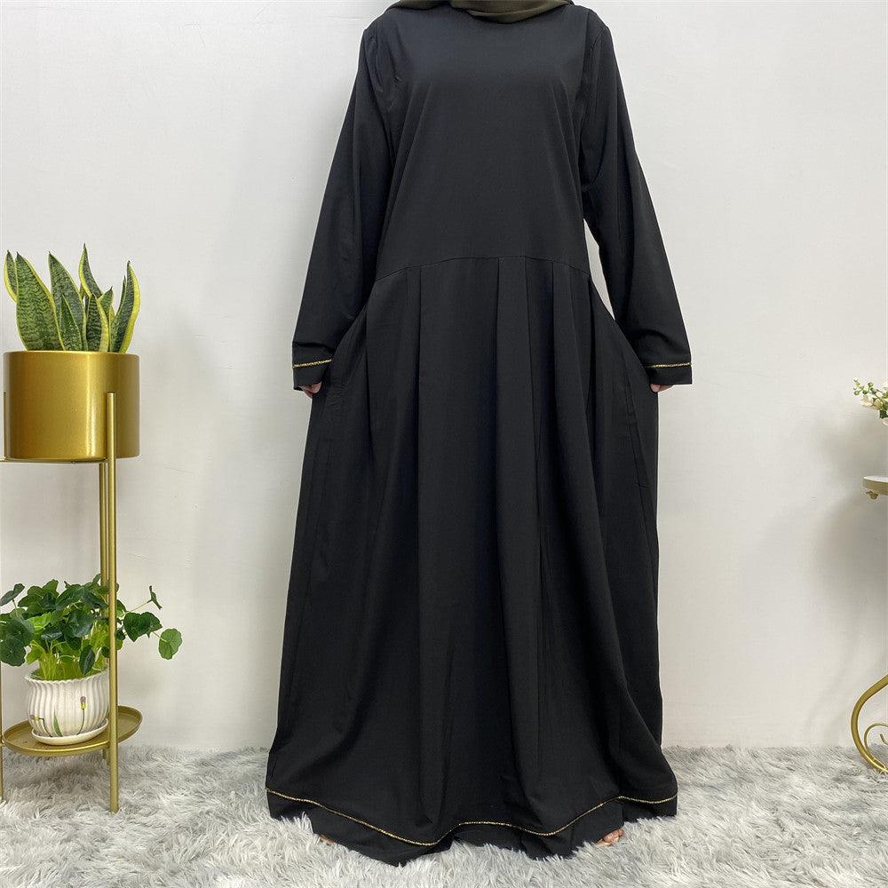 European And American Large Size Arab Dress - EX-STOCK CANADA