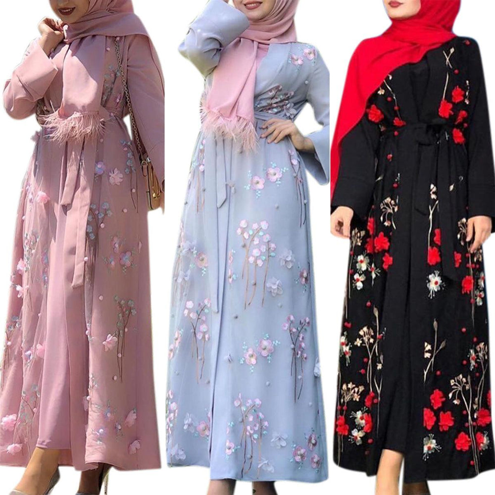 European And American Women's Clothing Arab Women's Clothing Arab Long Skirts - EX-STOCK CANADA