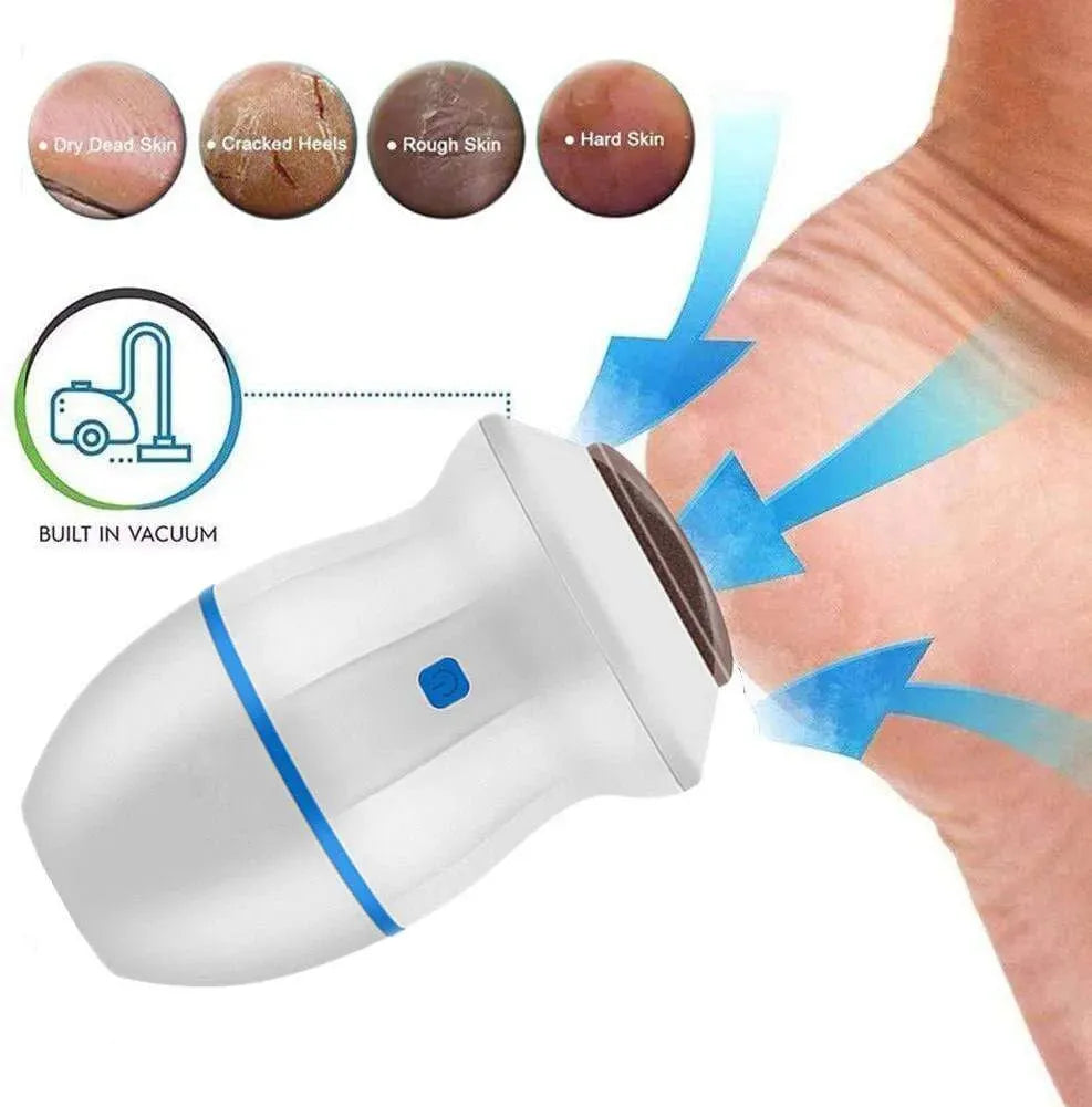 Exfoliate Dead Skin Callus Remover Heel Electric Vacuum Foot Grinder File Machine - EX-STOCK CANADA