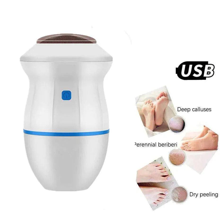 Exfoliate Dead Skin Callus Remover Heel Electric Vacuum Foot Grinder File Machine - EX-STOCK CANADA