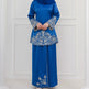 Exquisite Embroidery Two-piece Suit for Turkey Dubai Middle East Women Abaya inspired - EX-STOCK CANADA