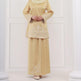 Exquisite Embroidery Two-piece Suit for Turkey Dubai Middle East Women Abaya inspired - EX-STOCK CANADA