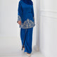 Exquisite Embroidery Two-piece Suit for Turkey Dubai Middle East Women Abaya inspired - EX-STOCK CANADA