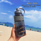 Extra Large Capacity Cup With Straw Fitness Sports Water Bottle Fitness Big Bottles - EX-STOCK CANADA