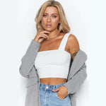 Summer New Fashion Women Crop Top Sexy Sleeveless Tank Tops