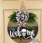 Buy New Halloween White Ghost BOO Doorplate Decoration Pendant