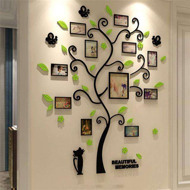 Family photo frame tree wall sticker - EX-STOCK CANADA