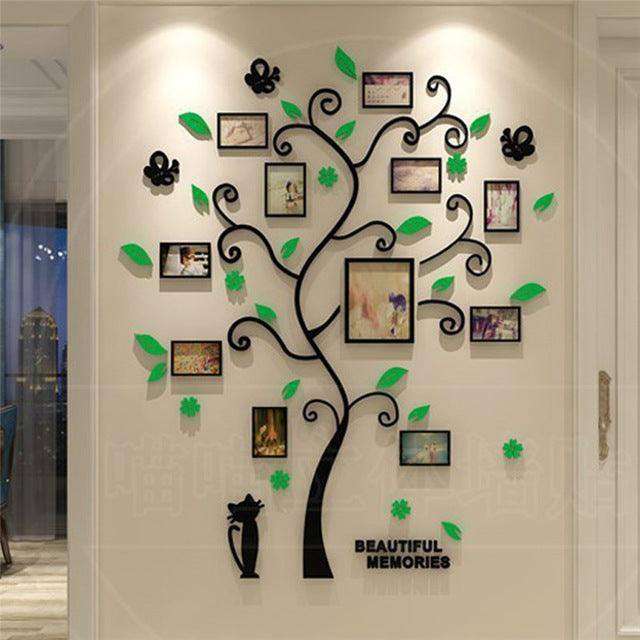 Family photo frame tree wall sticker - EX-STOCK CANADA