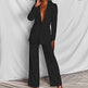 Fashion Business Women's Clothing Long Sleeve Trousers Suit - EX-STOCK CANADA