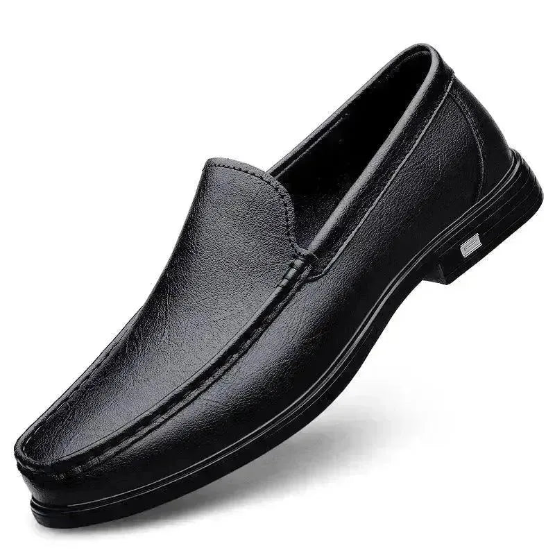 Fashion Cowhide Casual Loafers Men Business Shoe Office Shoe for Men Genuine Leather Shoe for Men - EX-STOCK CANADA