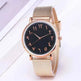 Fashion Creative Quartz Watches Couple Watches Digital Mesh Band Watches - EX-STOCK CANADA