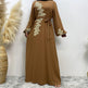 Fashion Lace Beaded Arab Dress Women - EX-STOCK CANADA