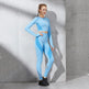 Fashion long sleeve sexy gym suit - EX-STOCK CANADA