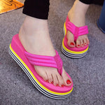 Fashion Outside Wear Beach Non-slip Platform Slippers - EX-STOCK CANADA