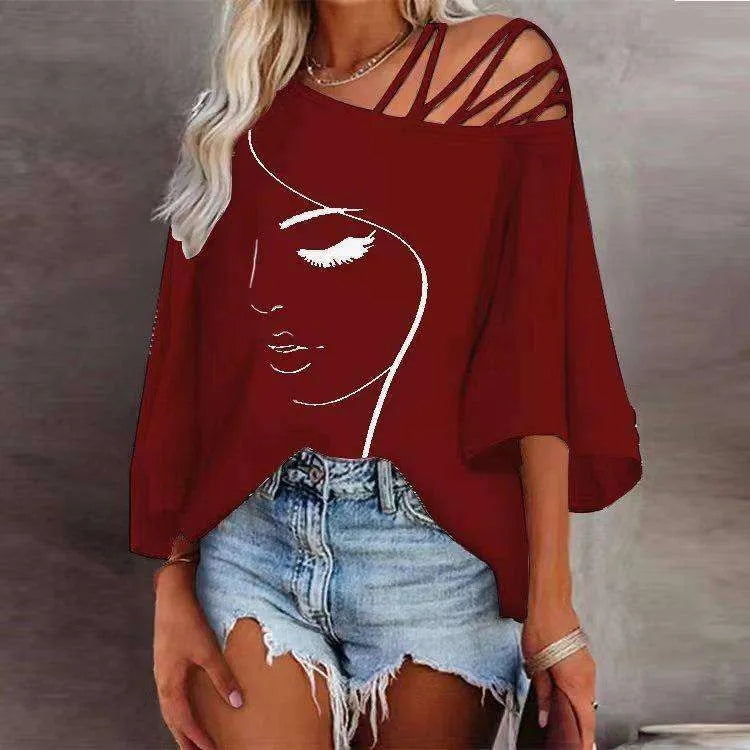 Fashion Stitching Loose Casual Tops For Women - EX-STOCK CANADA