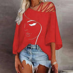 Fashion Stitching Loose Casual Tops For Women - EX-STOCK CANADA