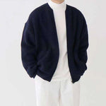 Fashion Trendy Ins Trendy Knitted Cardigan Men's Sweater - EX-STOCK CANADA