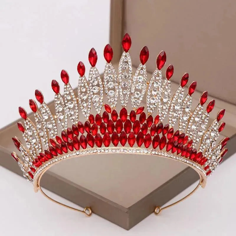 Fashion Women's Alloy Crystal Crown Headwear - EX-STOCK CANADA