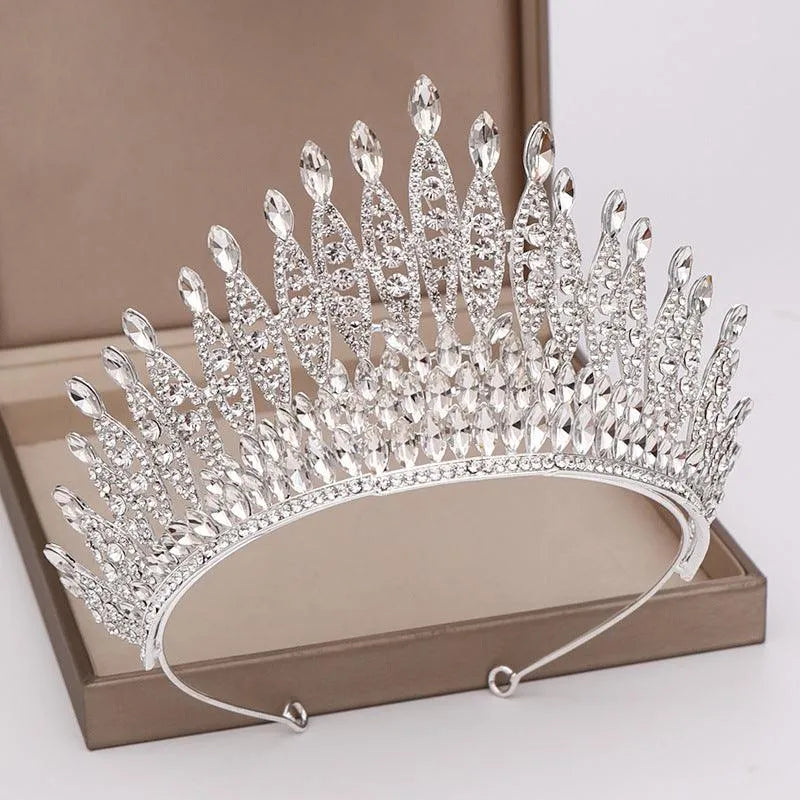 Fashion Women's Alloy Crystal Crown Headwear - EX-STOCK CANADA